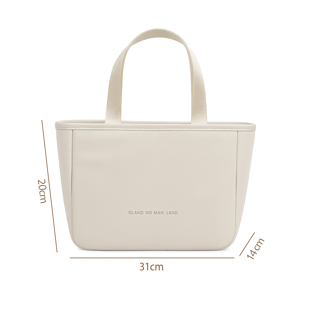 Sac à main isotherme blanc pour bébé - Blanc