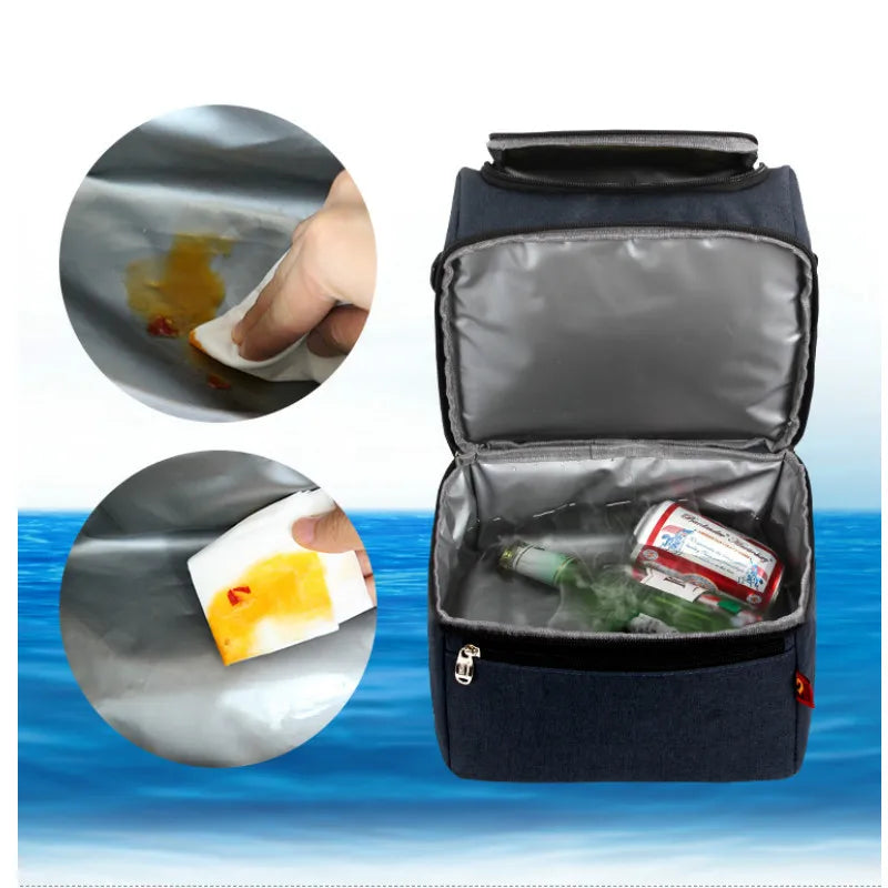 Glacière souple bleue 14L