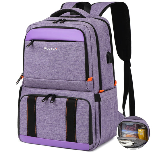 Sac à dos violet à poche isotherme 20L - Violet / France