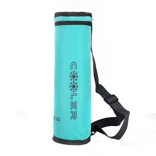Sac isotherme bouteille camping - Bleu