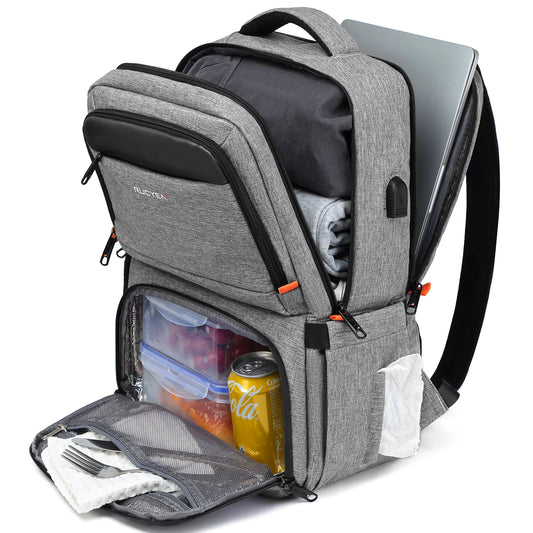 Sac à dos gris à poche isotherme 20L - Gris / France