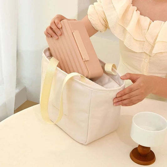 Sac à main isotherme blanc pour bébé - Blanc