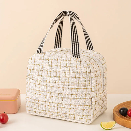 Sac repas isotherme beige - Beige