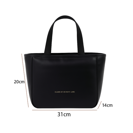 Sac à main isotherme noir pour bébé - Noir